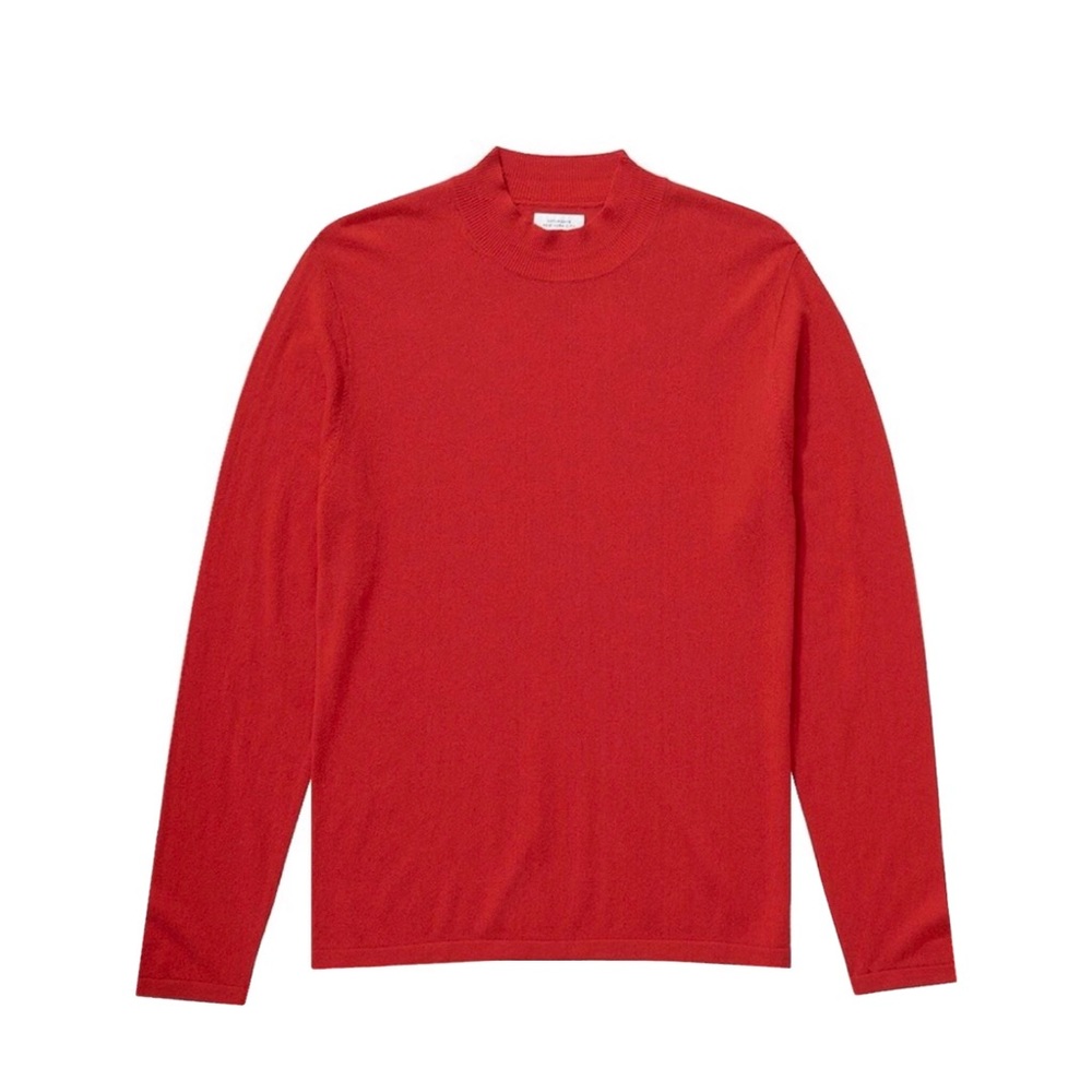 Saturdays NYC Men's Sean Crepe Mock Neck Sweater